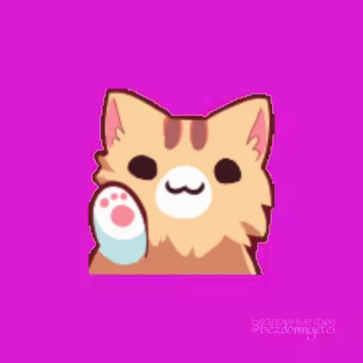 🐱 Стикер «flash warning» для Telegram