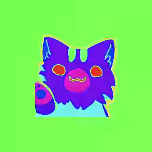 🐱 Стикер «flash warning» для Telegram