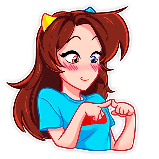 ☺️ Стикер «Фласка и Скретч» для Telegram