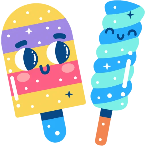 🤓 Стикер «flat food» для Telegram