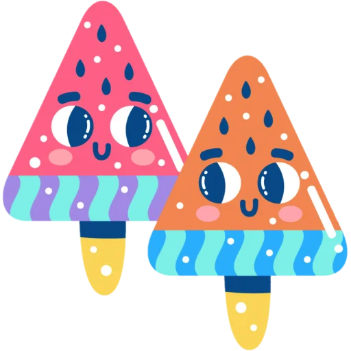 👀 Стикер «flat food» для Telegram
