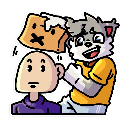 👀 Стикер «Flazin77» для Telegram