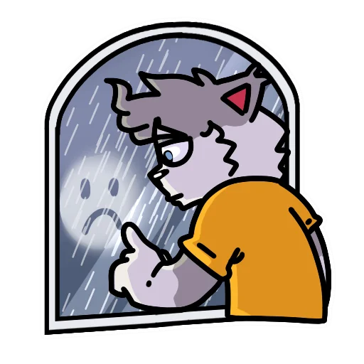 ☹️ Стикер «Flazin77» для Telegram