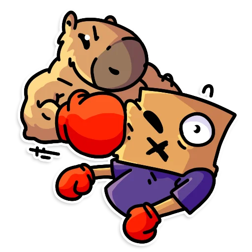 🥊 Стикер «Flazin77» для Telegram