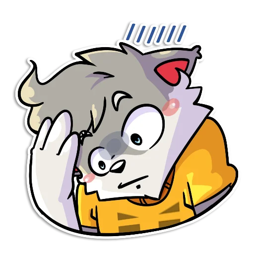 😓 Стикер «Flazin7» для Telegram