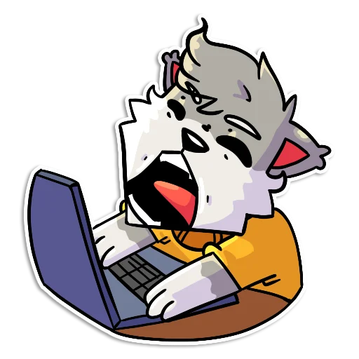 😡 Стикер «Flazin7» для Telegram