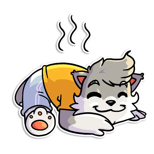 😋 Стикер «Flazin7» для Telegram