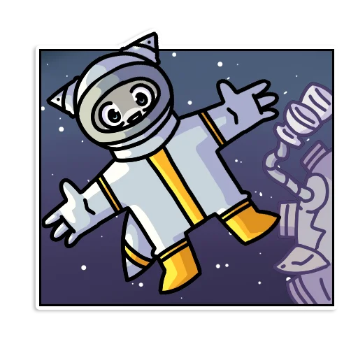 🌎 Стикер «Flazin7» для Telegram