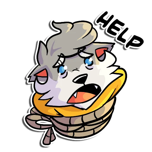 💣 Стикер «Flazin» для Telegram