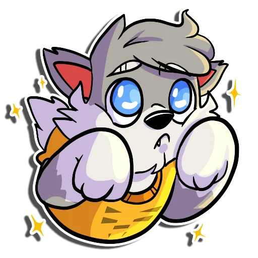 🥺 Стикер «Flazin» для Telegram