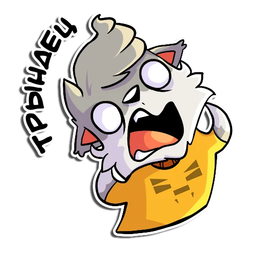 🤯 Стикер «Flazin» для Telegram