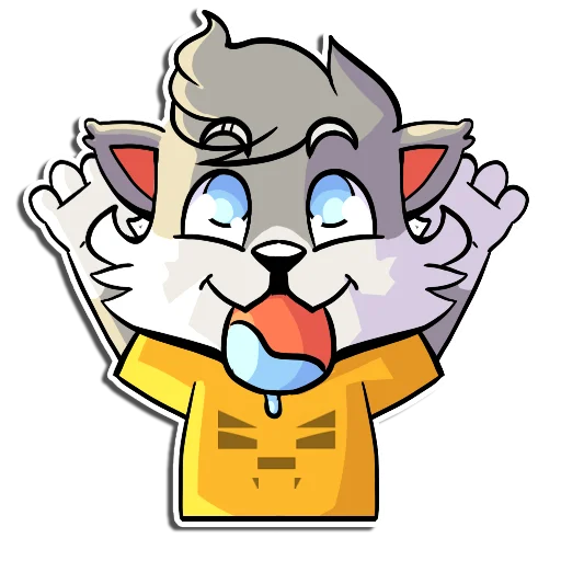 😝 Стикер «Flazin» для Telegram