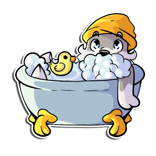 💧 Стикер «Flazin» для Telegram