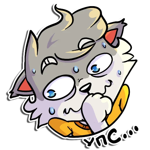 🙊 Стикер «Flazin» для Telegram