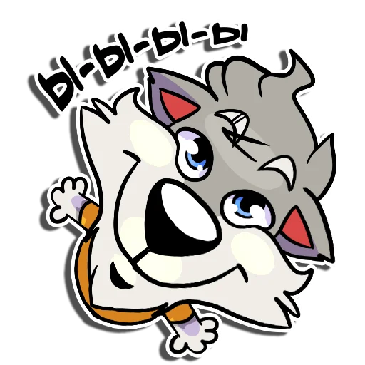 😁 Стикер «Flazin» для Telegram