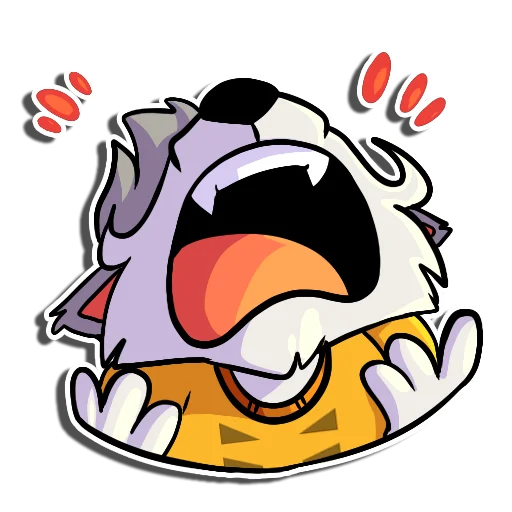 😩 Стикер «Flazin» для Telegram