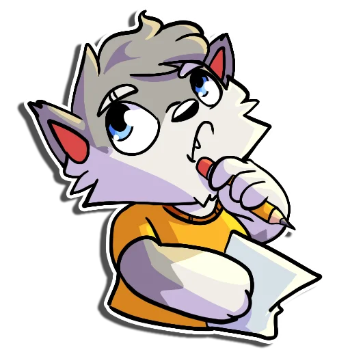 🤓 Стикер «Flazin» для Telegram