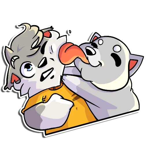 🐶 Стикер «Flazin» для Telegram