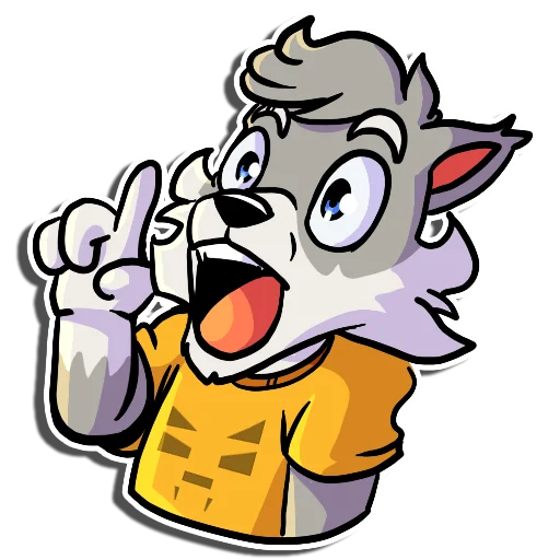😮 Стикер «Flazin» для Telegram