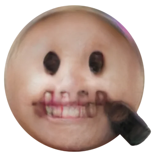🤐 Стикер «Neural Flesh Emojis» для Telegram