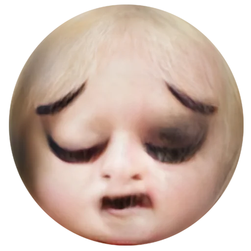 😔 Стикер «Neural Flesh Emojis» для Telegram