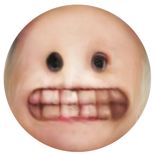 😬 Стикер «Neural Flesh Emojis» для Telegram