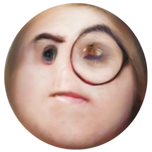 🧐 Стикер «Neural Flesh Emojis» для Telegram