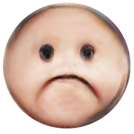 ☹️ Стикер «Neural Flesh Emojis» для Telegram