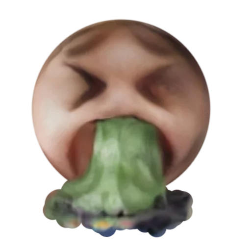 🤮 Стикер «Neural Flesh Emojis» для Telegram