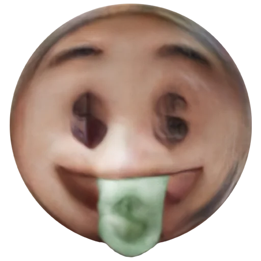 🤑 Стикер «Neural Flesh Emojis» для Telegram