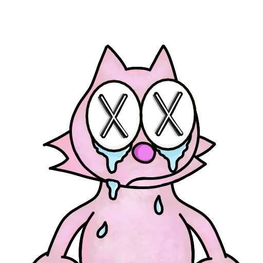 😢 Стикер «FLEXCAT» для Telegram