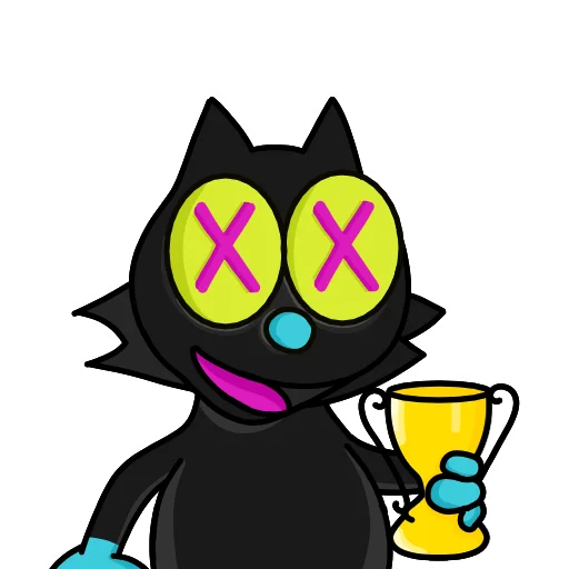 🏆 Стикер «FLEXCAT» для Telegram