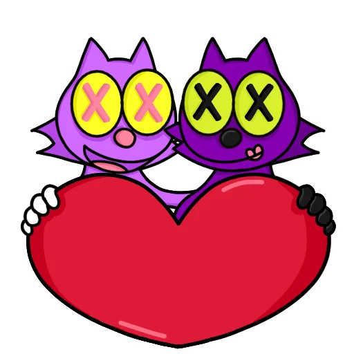 ❤️ Стикер «FLEXCAT» для Telegram
