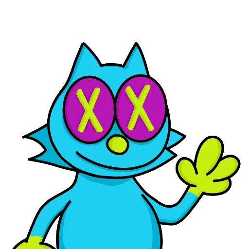 Стикерпак FLEXCAT для Telegram