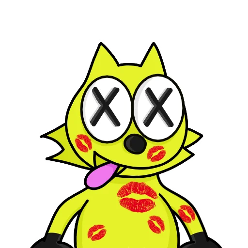 😘 Стикер «FLEXCAT» для Telegram