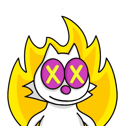 🔥 Стикер «FLEXCAT» для Telegram