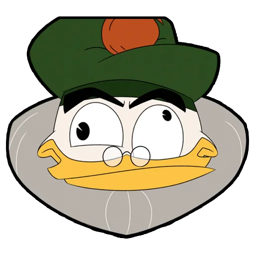 😵 Стикер «Glomgold │ DuckTales │ Утиные Истории» для Telegram