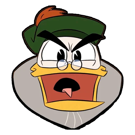 😲 Стикер «Glomgold │ DuckTales │ Утиные Истории» для Telegram
