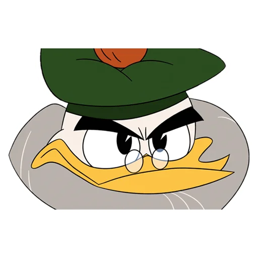 😕 Стикер «Glomgold │ DuckTales │ Утиные Истории» для Telegram