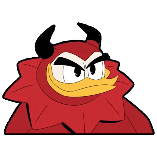 👹 Стикер «Glomgold │ DuckTales │ Утиные Истории» для Telegram
