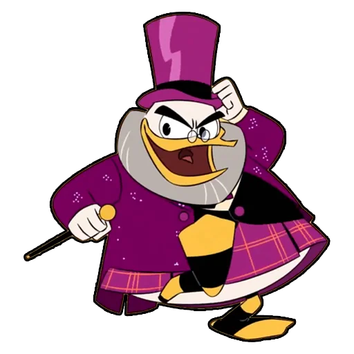 💃 Стикер «Glomgold │ DuckTales │ Утиные Истории» для Telegram