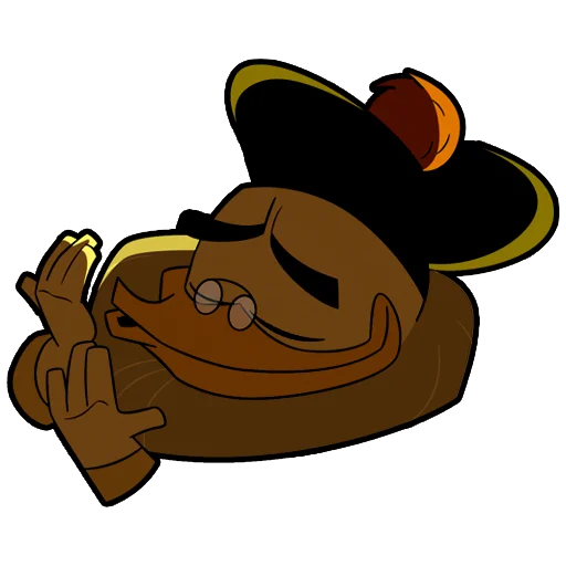 💋 Стикер «Glomgold │ DuckTales │ Утиные Истории» для Telegram