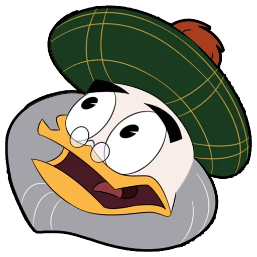 😵 Стикер «Glomgold │ DuckTales │ Утиные Истории» для Telegram