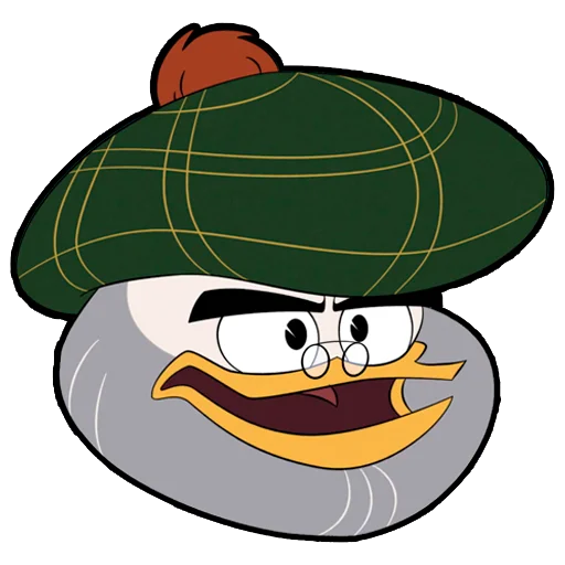 🤨 Стикер «Glomgold │ DuckTales │ Утиные Истории» для Telegram