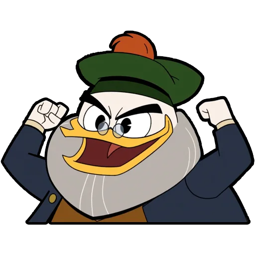 Стикерпак Glomgold │ DuckTales │ Утиные Истории для Telegram