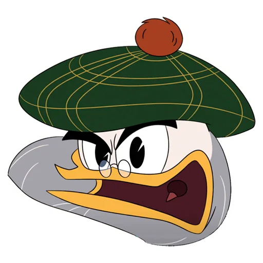 🤬 Стикер «Glomgold │ DuckTales │ Утиные Истории» для Telegram