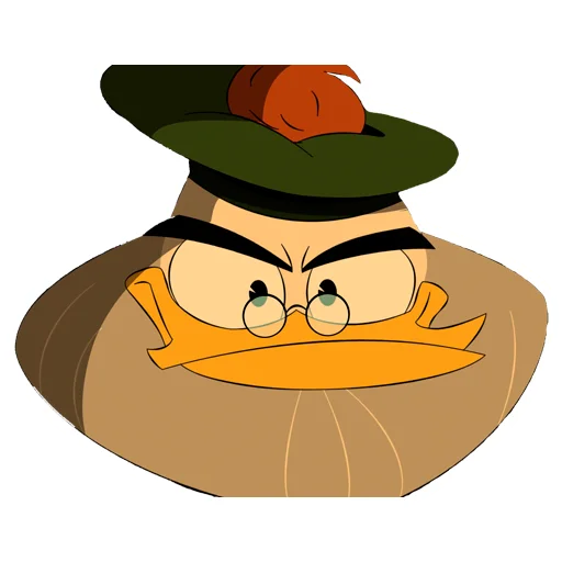 😑 Стикер «Glomgold │ DuckTales │ Утиные Истории» для Telegram