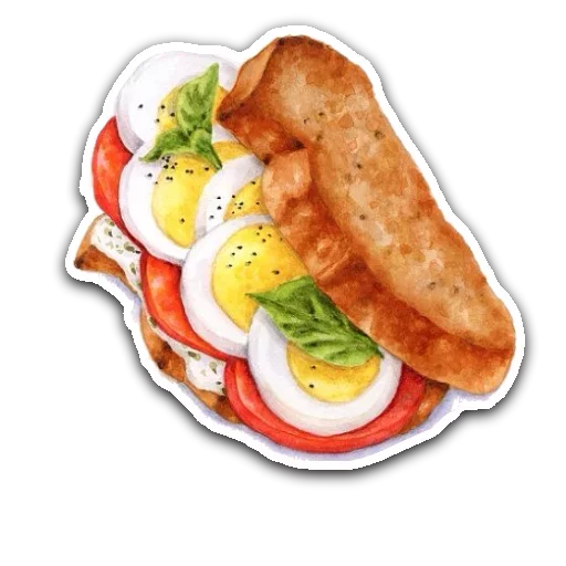 🥖 Стикер «S̃̾À́Ñ̾D̃̾Ỹ̾» для Telegram