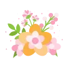 Стикер 49 🌿 flowers - цветы