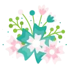 Стикер 14 🌿 flowers - цветы
